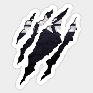 Claw series- Captain America Sticker